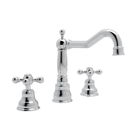 Arcana Widespread Lavatory Faucet With Column Spout